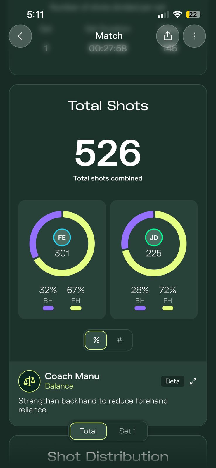 App PadelPlay – Total Shots